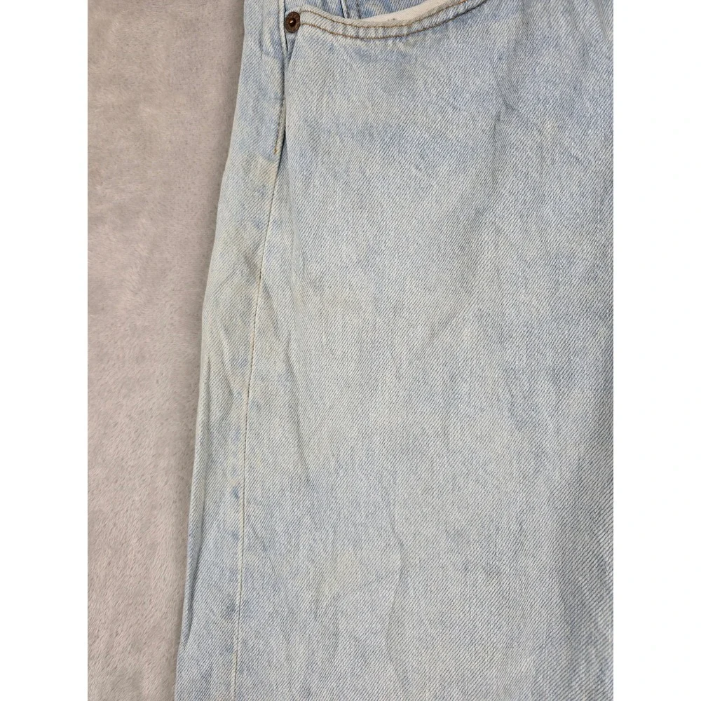 Vintage Levi's 501 Button Fly Jeans Mens 36x32 Fit 34x31 Blue Made In USA 80s